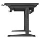 Genesis | Modular Gaming Desk | Holm 140 RGB | Anthracite Black