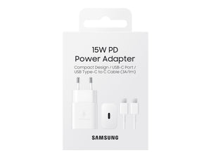 SAMSUNG Power Adapter 15W w.cable White