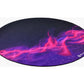 Arozzi Zona Round Floor Pad | Purple Galaxy