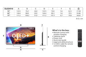 Philips OLED Smart Ambilight TV 55OLED910/12