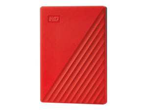 WD My Passport 2TB portable HDD Red