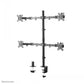 NEOMOUNTS BY NEWSTAR FLAT SCREEN DESK MOUNT (CLAMP/GROMMET)