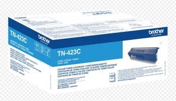 BROTHER TN-423C CYAN HIGH YIELD TONER, 4,000P