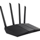 Wireless Router|ASUS|Wireless Router|Mesh|Wi-Fi 5|Wi-Fi 6|IEEE 802.11a/b/g|IEEE 802.11n|1 WAN|4x10/100/1000M|Number of antennas 4|RT-AX57