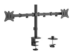 GEMBIRD Adjustable desk 2-display mount