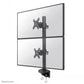 NEWSTAR FLAT SCREEN DESK MOUNT (CLAMP), HIGH CAPACITY 10-49" BLACK