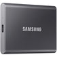 SAMSUNG Portable SSD T7 2TB grey