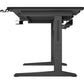 Genesis | Modular Gaming Desk | Holm 140 RGB | Anthracite Black