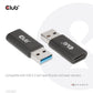 I/O ADAPTER USB3.2 TO USB-C/M/F CAC-1525 CLUB3D