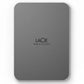 External HDD|LACIE|Mobile Drive Secure|STLR4000400|4TB|USB-C|USB 3.2|Colour Space Gray|STLR4000400