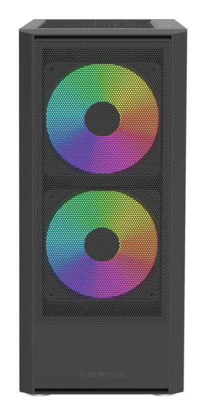 Case|MONTECH|ATX/micro ATX/Mini-ITX|Black|Midi Tower|PC|?????? MONTECH X2 PLUS (B)|X2PLUS(B)