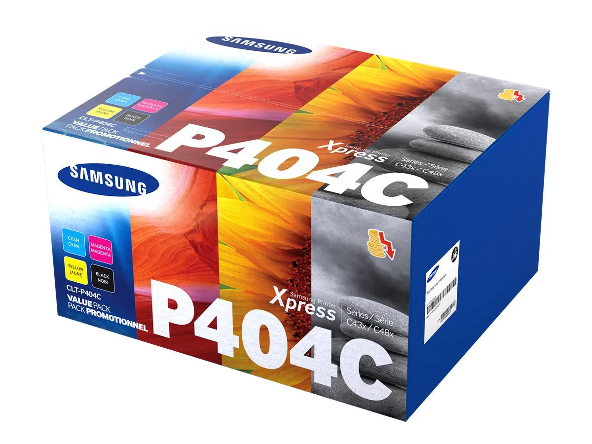 SAMSUNG CLT-P404C/ELS 4-pk CYMK Toner