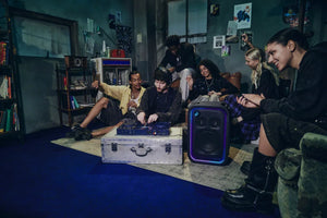 Sony Party Speaker | SRS-ULT500 ULT Tower 5 | 300 W | Waterproof | Bluetooth | Wireless connection | Portable | Black