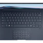 Notebook|ASUS|ZenBook Series|CPU Intel Core Ultra 7|255H|14 "|2880 x 1800 pixels|Yes|RAM 32 GB|LPDDR5x-SDRAM|SSD 1000 GB|Discrete graphics Not available|On-board graphics Yes|OS installed Windows 11 Home|Colour Blue|Weight 1.2 kg|90NB14W3-M01WW0