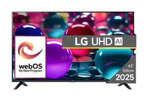 TV Set|LG|43 "|4K Ultra HD|3840 x 2160 pixels|Flat|16:9|LED|43UA73003LA