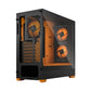 Fractal Design | Pop Air RGB | Side window | Orange Core TG Clear Tint | ATX, mATX, Mini ITX | ATX