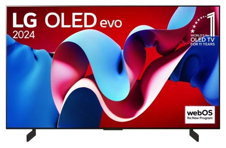 TV Set|LG|42"|OLED/4K/Smart|3840x2160|Wireless LAN|Bluetooth|webOS|Black|OLED42C41LA