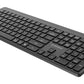 KEYBOARD WRL SLIM 2.4G+BT US/KB-WPS-03 GEMBIRD