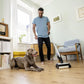 Vacuum Cleaner|KARCHER|dry&wet|Electric broom|Grey/White/Black|Bagless|Battery| 2.3 kg|1.056-200.0