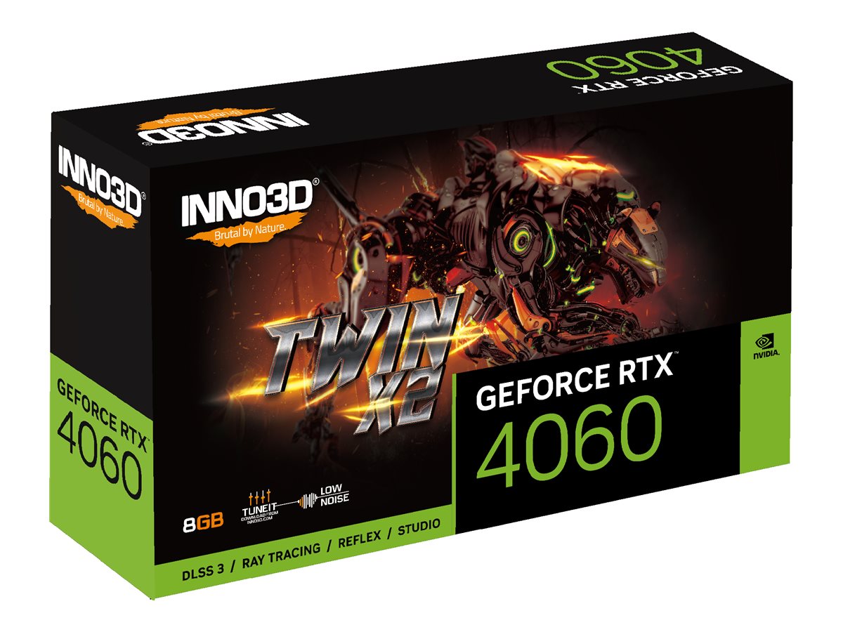 INNO3D GeForce RTX 4060 Twin X2 8GB