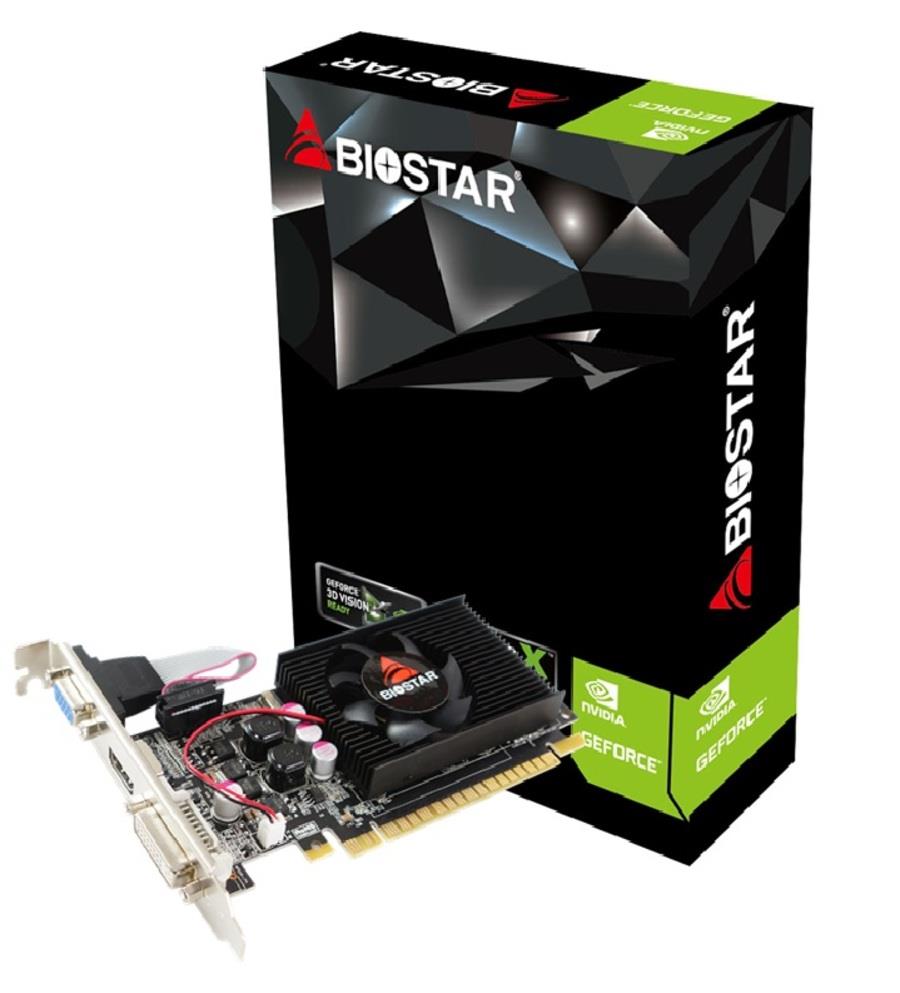 Graphics Card|BIOSTAR|NVIDIA|GeForce GT 610|700 MHz|2 GB|GDDR3|64 bit|PCI Express x16 2.0|Active|VN6103THX6