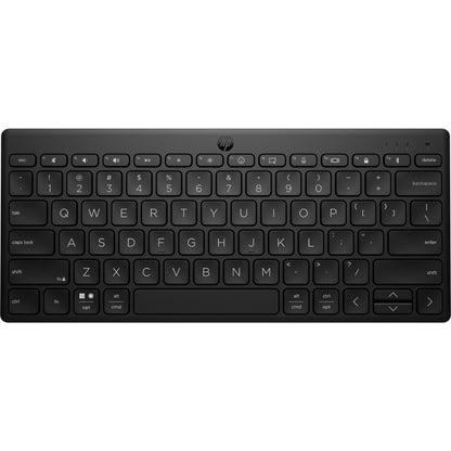 HP 355 Compact Wireless Bluetooth Keyboard - Multi-Device - Black - US ENG