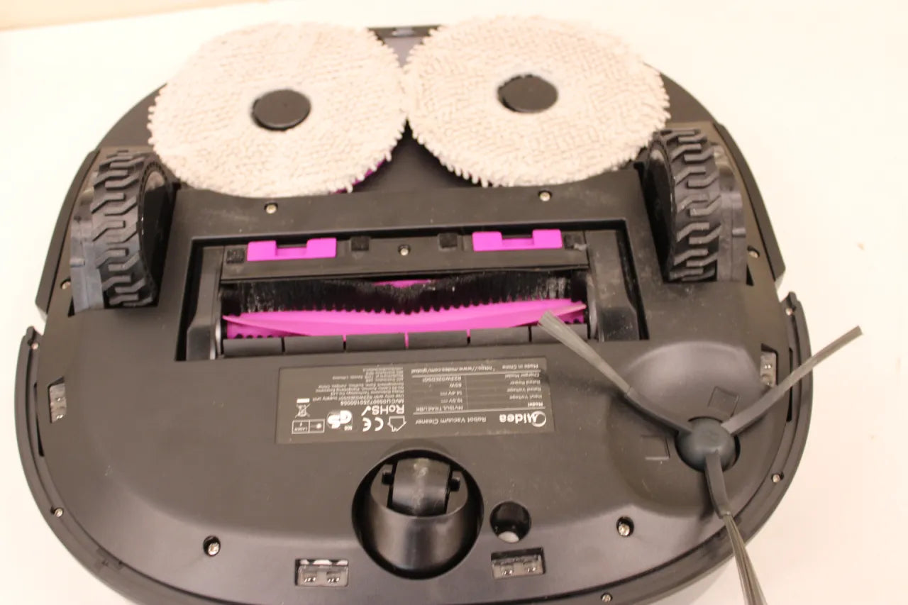 SALE OUT. Midea V15 Robot Vacuum Cleaner | SALE OUT. Midea Robot Vacuum Cleaner | V15 | Wet&Dry | 5200 mAh | Dust capacity 3 L | 16200 Pa | Black | USED, DIRTY, SCRATCHED