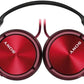 Sony | MDR-ZX310 | Wired | On-Ear | Red