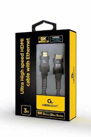 CABLE HDMI-HDMI 8K 3M SELECT/PLUS CCB-HDMI8K-3M GEMBIRD