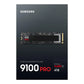 SSD|SAMSUNG|9100 PRO|4TB|M.2|PCIe Gen5|NVMe|TLC|Write speed 13400 MBytes/sec|Read speed 14800 MBytes/sec|2.38mm|TBW 2400 TB|MZ-VAP4T0BW