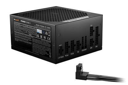 Power Supply|BE QUIET|POWER ZONE 2|1000 Watts|Peak Power 1070 Watts|Efficiency 80 PLUS PLATINIUM|MTBF 100000 hours|BP008EU