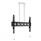 B-TECH AV EXTRA-LARGE UNIVERSAL FLAT SCREEN CEILING MOUNT (VESA 1100 X 700) - 1.5M Ø50MM POLES