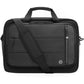HP Executive 16 Top Load, Water Resistant, Expandable, RFID & Bluetooth tracker Pocket, Cable Pass-through USB-C port - Black, Grey