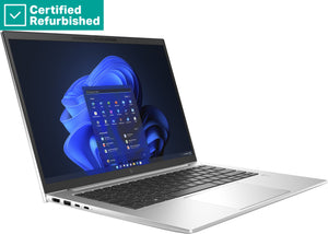 RENEW SILVER HP EliteBook 840 G9 - i7-1255U, 32GB, 512GB SSD, 14 WUXGA 250-nit AG, 5MP cam, Smartcard, FPR, Nordic backlit keyboard, 51Wh, Win 11 Pro, 1 years