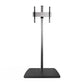 B-TECH AV SYSTEM X - UNIVERSAL FLAT SCREEN FLOOR STAND (VESA 600 X 400) - 1.8M