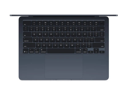 Apple MacBook | Air | Midnight | 13 " | IPS | 2560 x 1664 pixels | Apple M4 | 24 GB | Solid-state drive capacity 512 GB | Apple M4 chip 10-core CPU/10-core GPU | macOS | 802.11ax | Bluetooth version 5.0 | Keyboard language Swedish | Keyboard backlit