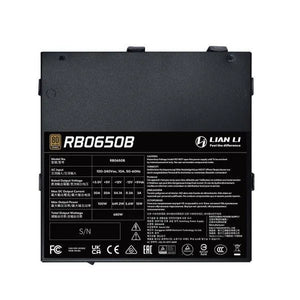 Power Supply|LIAN LI|RB PSU|ATX|100 - 240 V|650 W|G9P.RB0650B.B000.EU