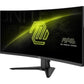 LCD Monitor|MSI|MAG 346CQ|34"|Gaming/Curved|Panel VA|3440x1440|16:9|180 Hz|1 ms|MAG346CQ
