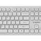 KEYBOARD +MOUSE WRL ENG/WH KBS-WPS-01-W GEMBIRD