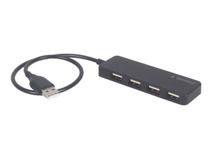 GEMBIRD 4-port USB HUB black