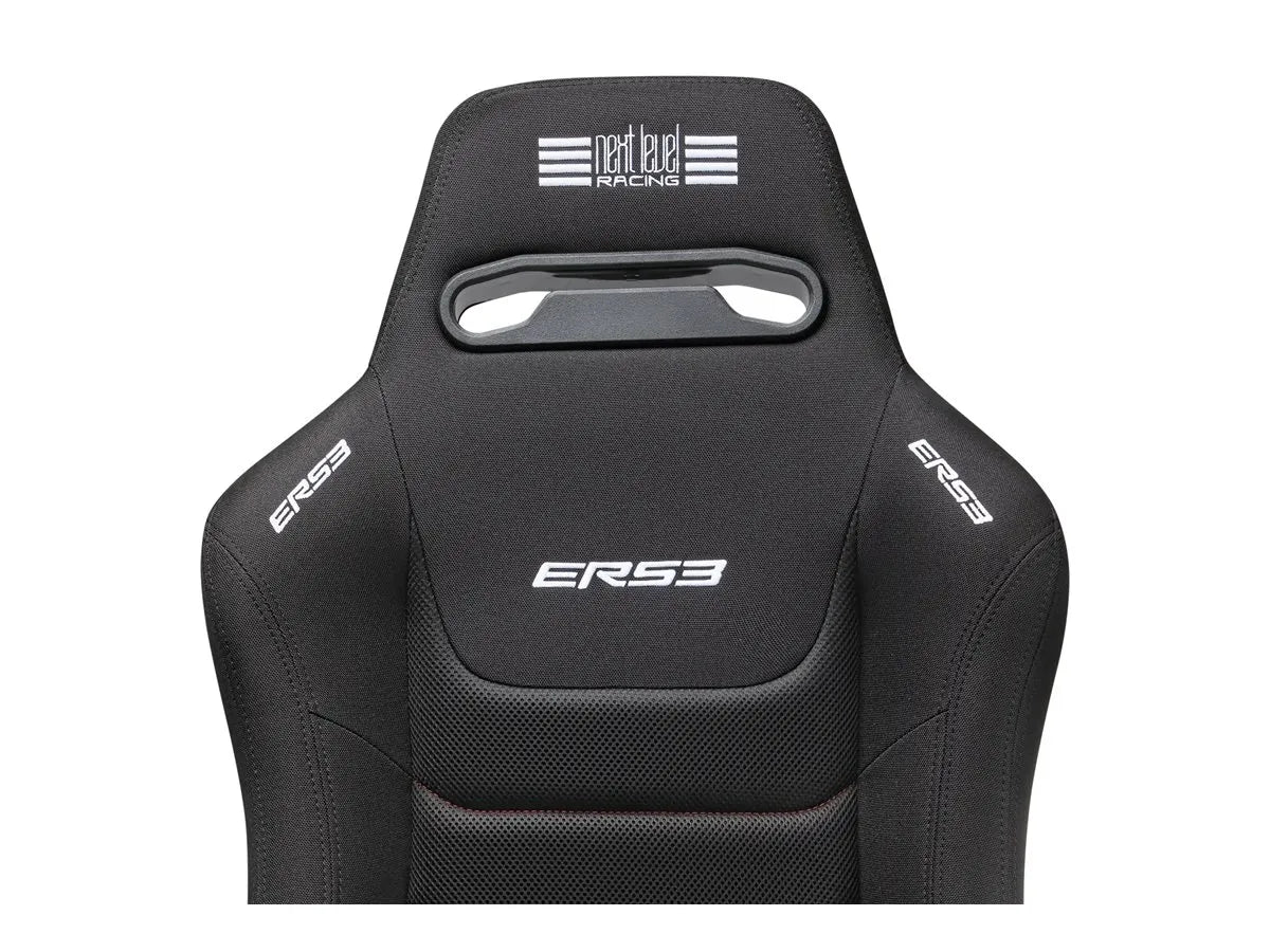 Next Level Racing | ERS3 Elite Fabric & Mesh Edition | Reclining Seat | SIMAERO Mesh Fabric | Black