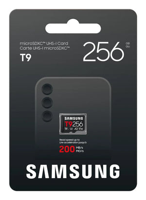 MEMORY MICRO SDXC T9 256GB/V30 MB-MH256T/WW SAMSUNG