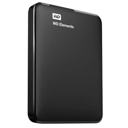 External HDD|WESTERN DIGITAL|Elements Portable|1TB|USB 3.0|Colour Black|WDBUZG0010BBK-WESN