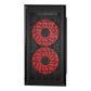 GEMBIRD CCC-FORNAX-950R PC case 3 fans