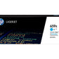HP 659X High Yield Cyan toner