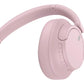 Sony Headphones | WH-CH720N | Bluetooth | On-Ear | Pink | Noise canceling | Wireless