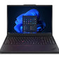 Lenovo ThinkPad P16v G3 Intel | Black | 16 " | IPS | WUXGA | 1920 x 1200 pixels | Anti-glare | Intel Core Ultra 7 | 255H | 64 (2x32) GB | SODIMM DDR5 | Solid-state drive capacity 1000 GB | NVIDIA RTX PRO 2000 Blackwell Generation | GDDR7 | 8 GB | Win...