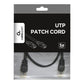 GEMBIRD CAT5e UTP Patch cord black 1m