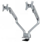 NEWSTAR FLAT SCREEN DESK MOUNT (CLAMP/GROMMET)  10-32" SILVER