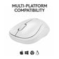 MOUSE BLUETH OPTICAL M240/SIL WHITE 910-007120 LOGITECH
